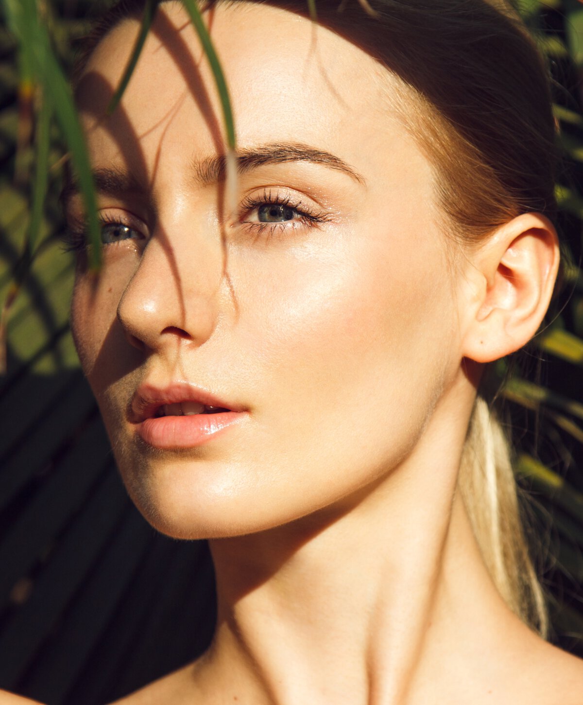 Atlanta dermal filler model with blonde hair