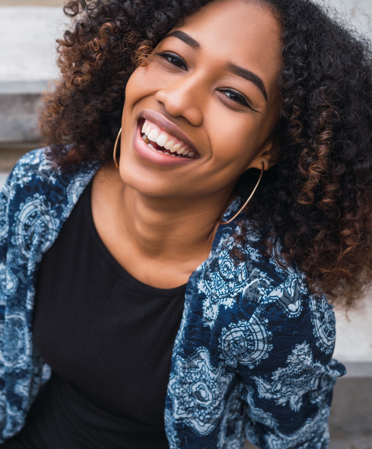 Atlanta iv therapy model smiling